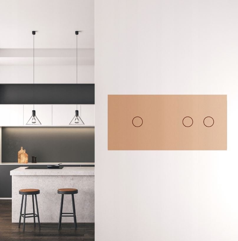 Sensorinis jungiklis TACTILE BEIGE TRESS (2)
