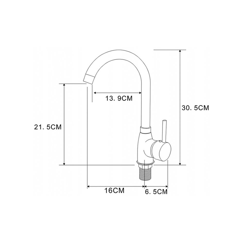 Virtuvės maišytuvas LARTE (2)
